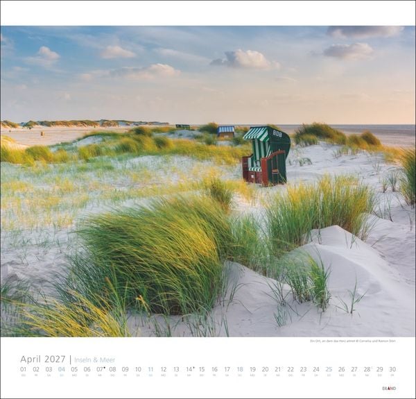 Produktbild: Inseln und Meer Edition Kalender 2027