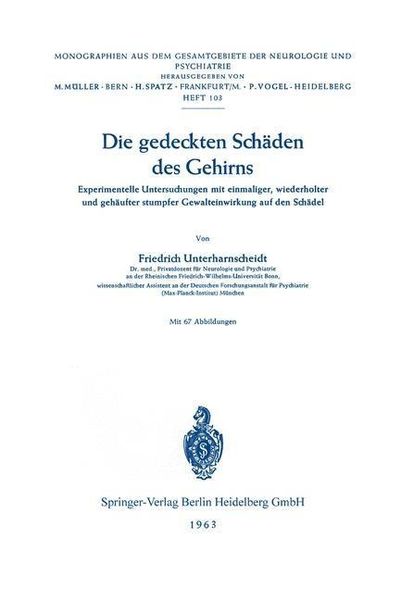 Produktbild: Die gedeckten Sch&auml;den des Gehirns