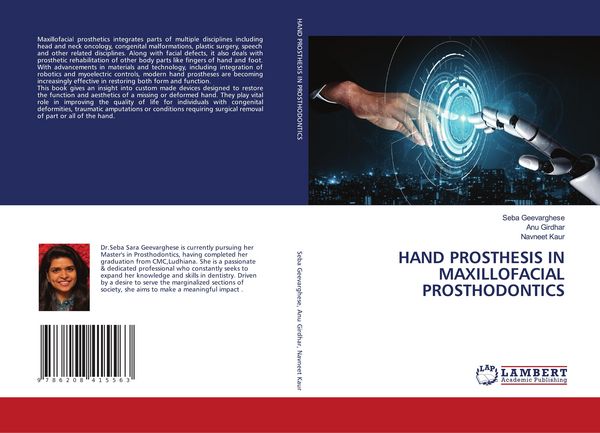 Produktbild: Hand Prosthesis in Maxillofacial Prosthodontics