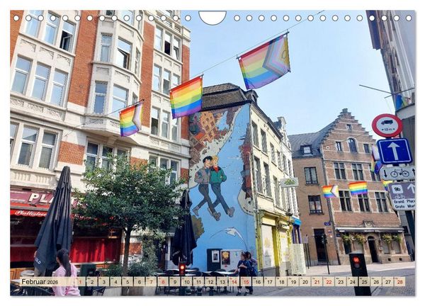 Produktbild: Br&uuml;ssel - Spannende Metropole (Wandkalender 2026 DIN A4 quer), CALVENDO Monatskalender