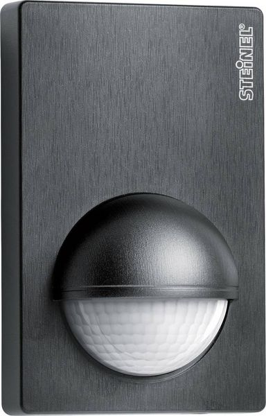 Produktbild: Steinel 603113 Wand PIR-Bewegungsmelder Relais Schwarz IP54