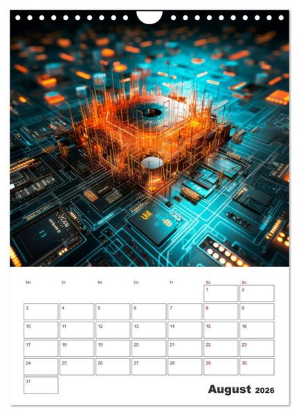 Produktbild: KRYPTO Cooler Terminplaner (Wandkalender 2026 DIN A4 hoch), CALVENDO Monatskalender