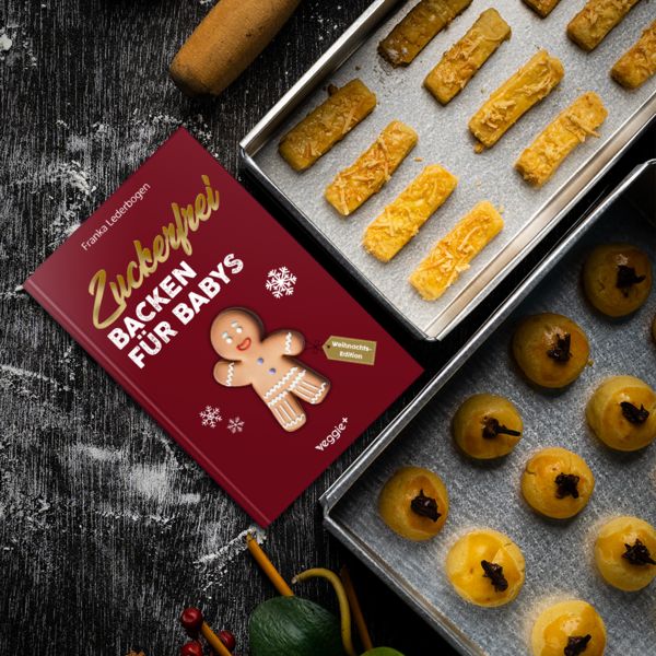 Produktbild: Zuckerfrei Backen f&uuml;r Babys (Weihnachtsedition)