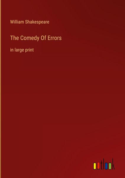 Produktbild: The Comedy Of Errors