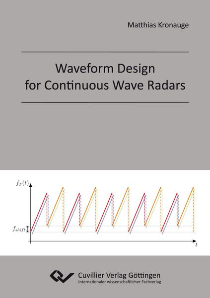 Produktbild: Waveform Design for Continuous Wave Radars