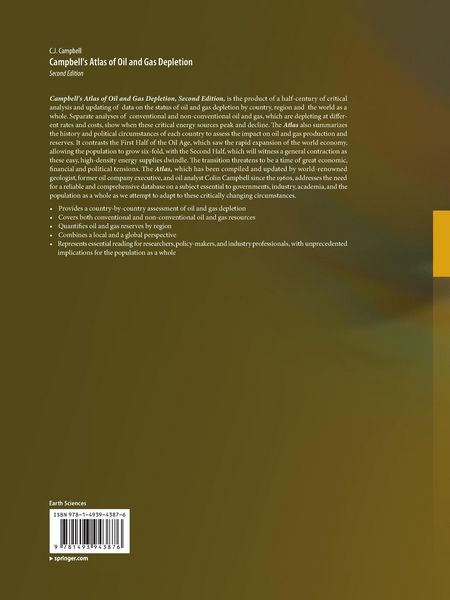Produktbild: Campbell's Atlas of Oil and Gas Depletion