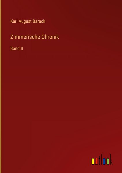 Produktbild: Zimmerische Chronik