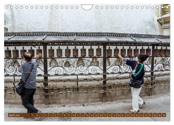 Produktbild: K&ouml;nigsst&auml;tte im Kathmandutal (Wandkalender 2026 DIN A4 quer), CALVENDO Monatskalender