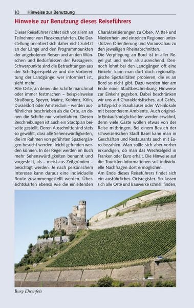 Produktbild: TRESCHER Reiseführer Flusskreuzfahrten Rhein