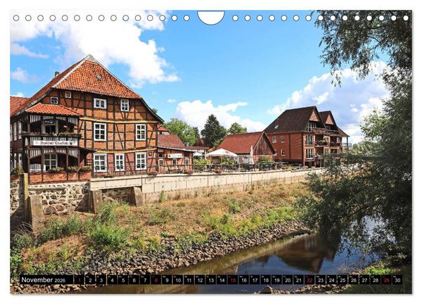 Produktbild: Elberadweg von Lutherstadt Wittenberg bis Hitzacker (Wandkalender 2026 DIN A4 quer), CALVENDO Monatskalender
