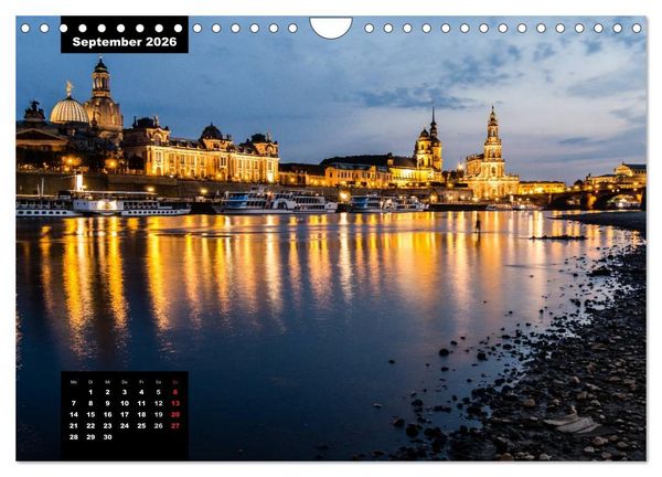 Produktbild: City Lights - Lichter der Nacht (Wandkalender 2026 DIN A4 quer), CALVENDO Monatskalender