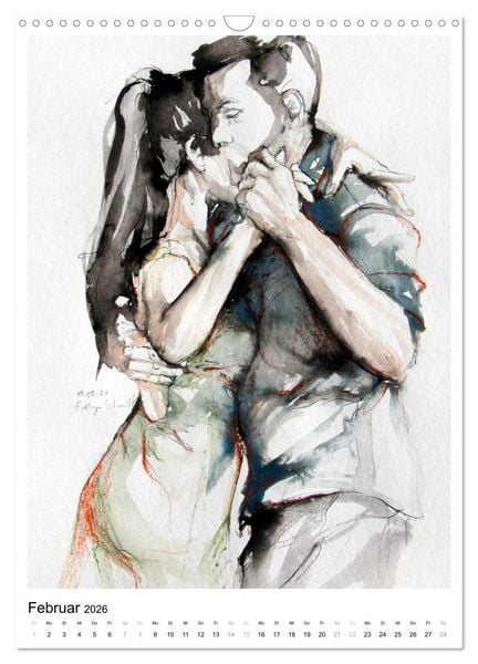 Produktbild: Tango Argentino - Zauber der Umarmung (Wandkalender 2026 DIN A3 hoch), CALVENDO Monatskalender