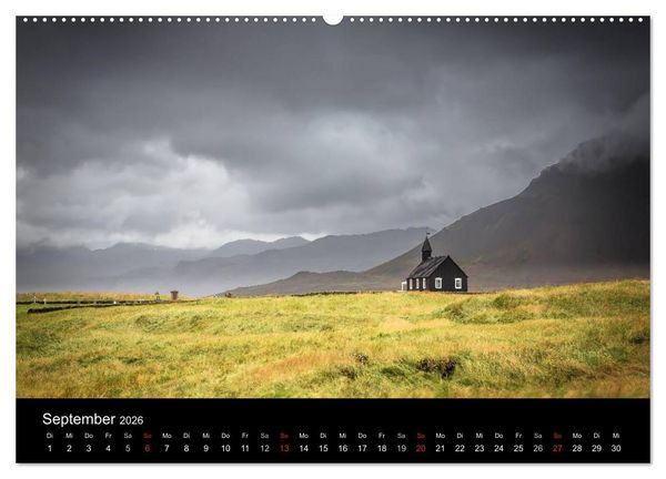 Produktbild: Island Impressionen von Armin Fuchs (Wandkalender 2026 DIN A2 quer), CALVENDO Monatskalender