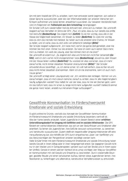 Produktbild: Gewaltfreie Kommunikation in F&ouml;rderschule und Inklusion