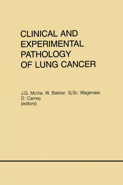 Produktbild: Clinical and Experimental Pathology of Lung Cancer