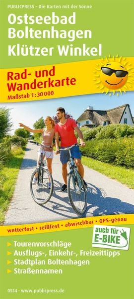 Produktbild: Ostseebad Boltenhagen - Klützer Winkel 1:30 000
