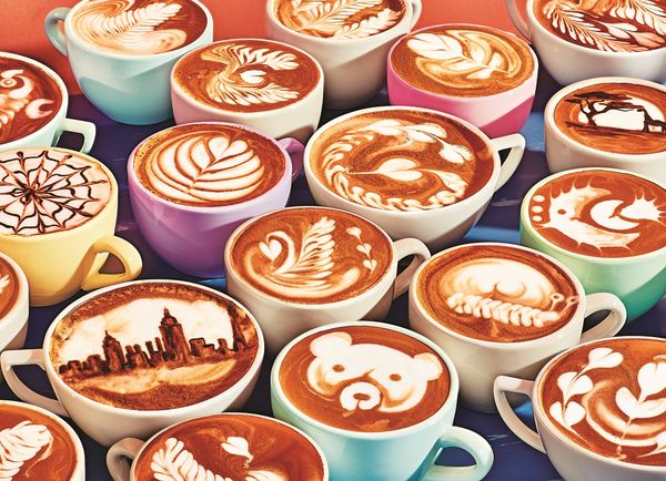 Produktbild: COBBLE HILL PUZZLES - Kaffeekunst 1000 Teile