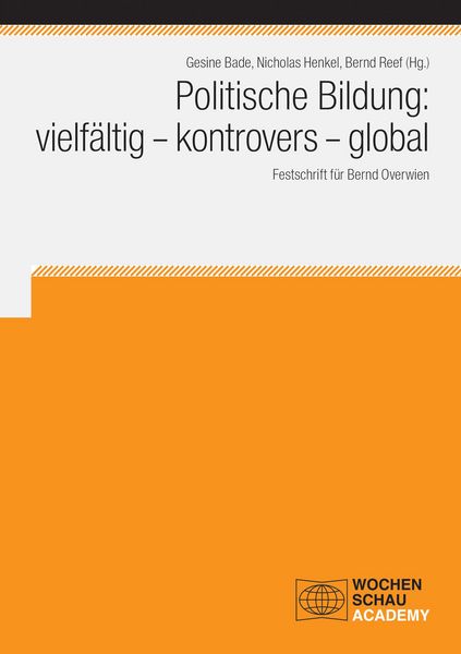 Produktbild: Politische Bildung: vielf&auml;ltig - kontrovers - global