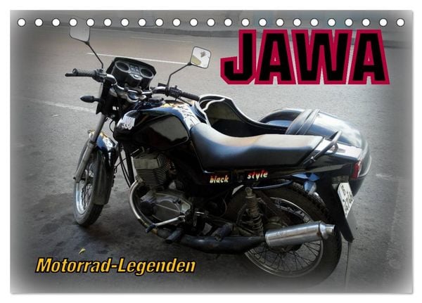 Produktbild: Motorrad-Legenden: JAWA (Tischkalender 2026 DIN A5 quer), CALVENDO Monatskalender