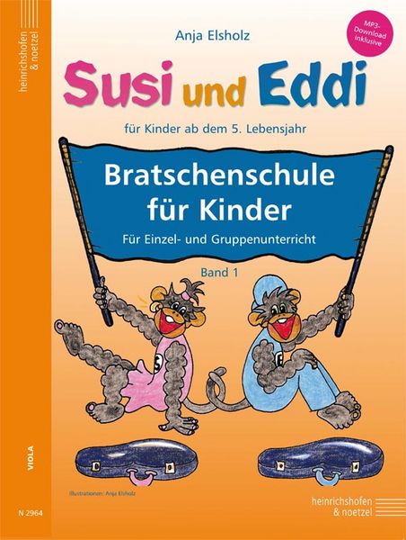 Produktbild: Susi und Eddi - Bratschenschule f&uuml;r Kinder - Band 1
