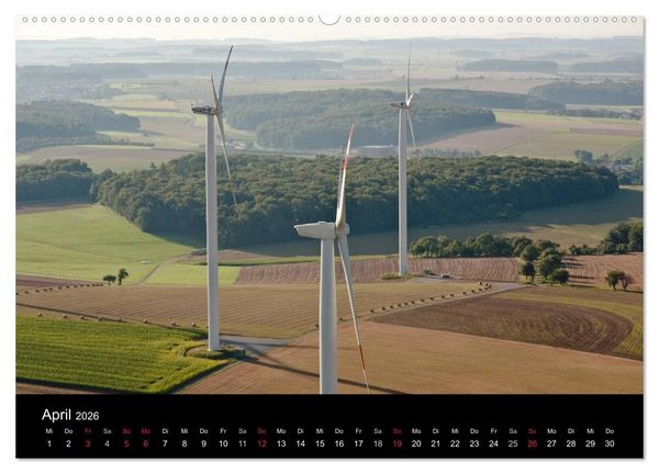Produktbild: Hohenlohe von oben (Wandkalender 2026 DIN A2 quer), CALVENDO Monatskalender