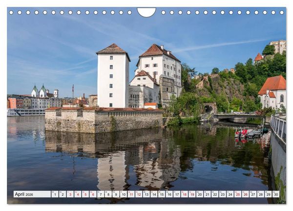 Produktbild: Deutsche Fl&uuml;sse - An der Donau (Wandkalender 2026 DIN A4 quer), CALVENDO Monatskalender