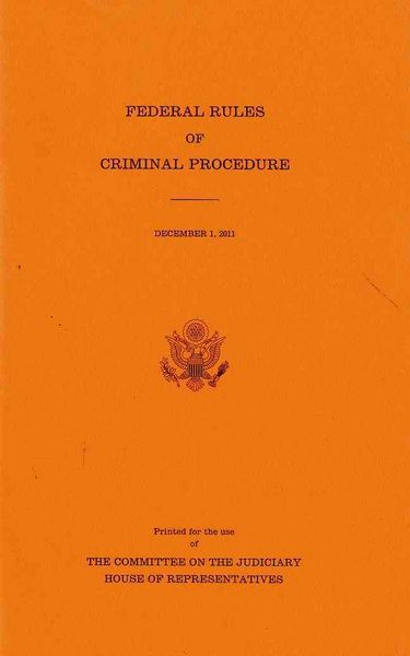 Produktbild: Federal Rules of Criminal Procedures