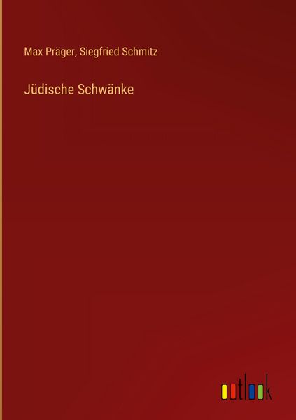 Produktbild: J&uuml;dische Schw&auml;nke