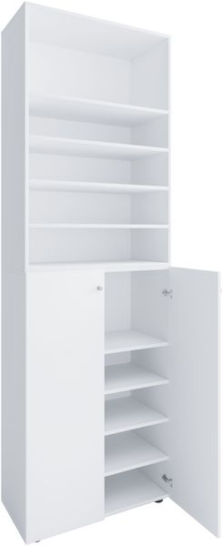Produktbild: XL Holz Gro&szlig;er Schuhschrank Schuhkommode Lona 10