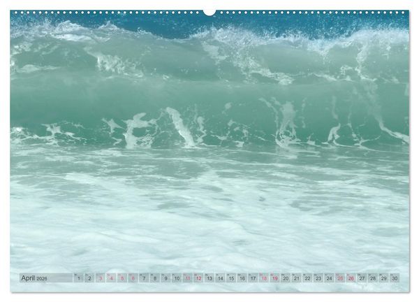 Produktbild: Photo-Art / Ozean (hochwertiger Premium Wandkalender 2026 DIN A2 quer), Kunstdruck in Hochglanz