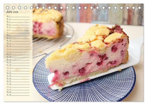 Produktbild: Kuchen, Keks und Co: Frau Bennos Leckereien f&uuml;r das ganze Jahr (Tischkalender 2026 DIN A5 quer), CALVENDO Monatskalender