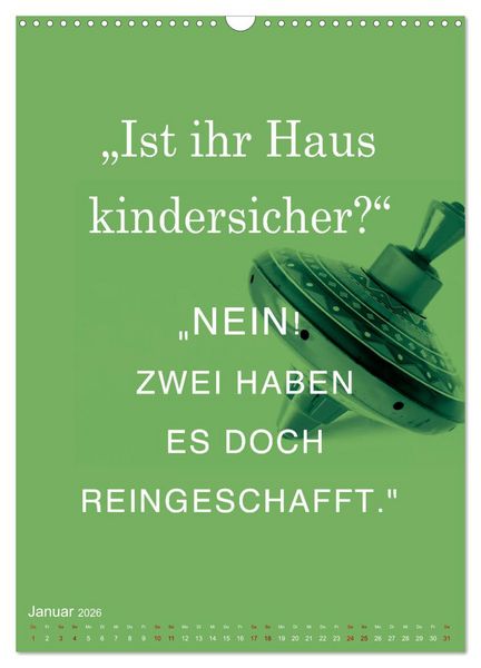 Produktbild: Willkommen im Familienalltag (Wandkalender 2026 DIN A3 hoch), CALVENDO Monatskalender