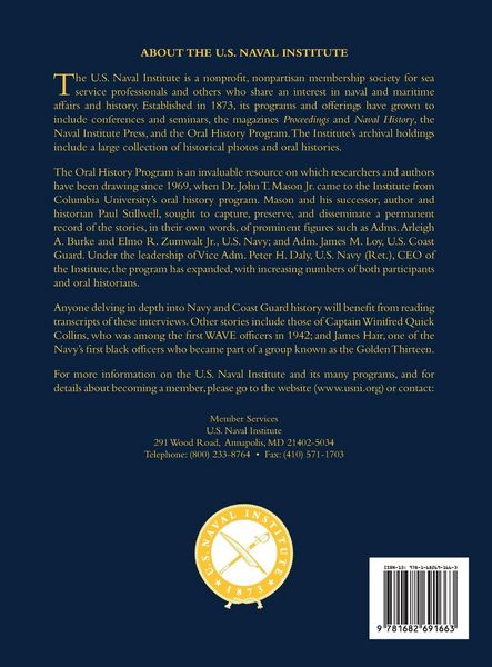 Produktbild: The Reminiscences of Rear Adm. Robert W. McNitt, USN (Ret.)