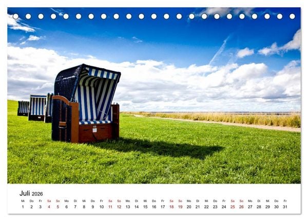 Produktbild: Friedrichskoog Spitze (Tischkalender 2026 DIN A5 quer), CALVENDO Monatskalender