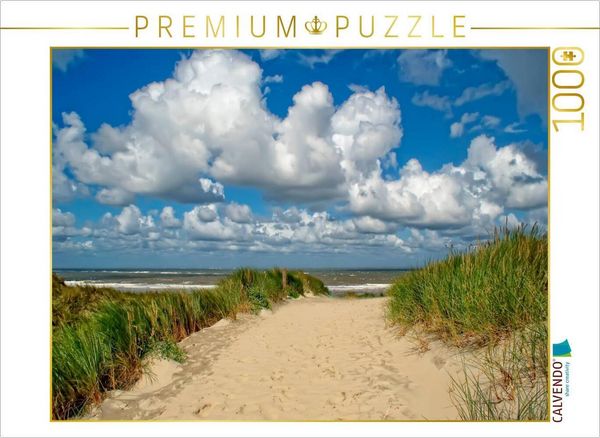 Produktbild: CALVENDO Puzzle Ostfriesland Borkum | 1000 Teile Lege-Gr&ouml;&szlig;e 64x48cm Foto-Puzzle f&uuml;r gl&uuml;ckliche Stunden