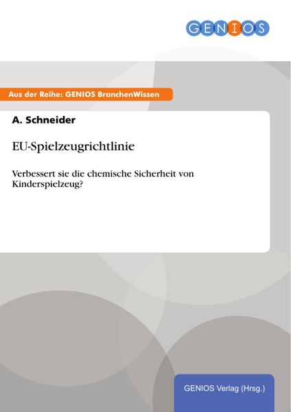 Produktbild: EU-Spielzeugrichtlinie