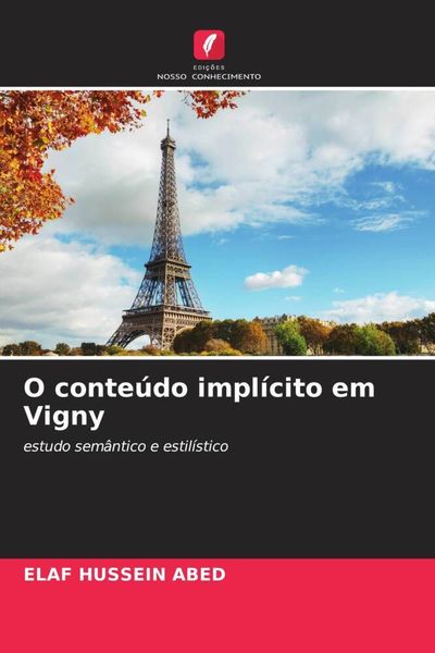 Produktbild: O conte&uacute;do impl&iacute;cito em Vigny