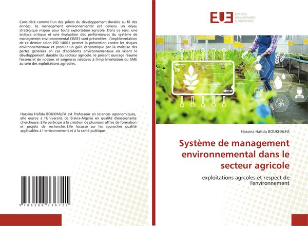 Produktbild: Syst&egrave;me de management environnemental dans le secteur agricole