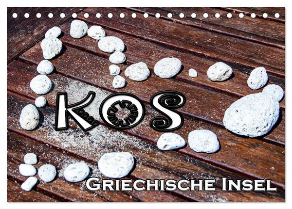 Griechische Insel Kos (Tischkalender 2026 DIN A5 quer), CALVENDO Monatskalender