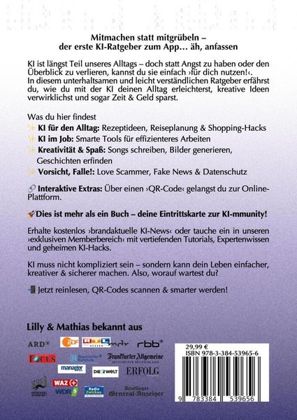 Produktbild: KI-doof - Der weltweit erste interaktive KI-Ratgeber &ndash; verst&auml;ndlich, praxisnah & mit Zugang zur eigenen Online-Plattform: der exklusiven KI-mmunity.