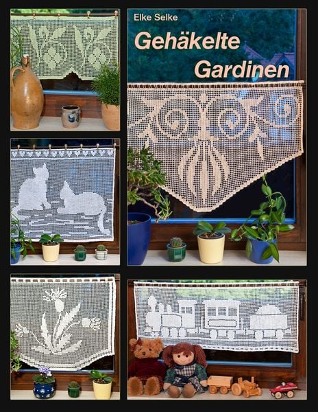 Produktbild: Geh&auml;kelte Gardinen