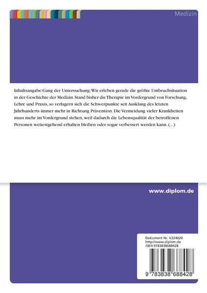 Präventivmedizinisch bedeutsame Auswirkungen eines speziellen Bewegungs- und Ernährungsprogramms