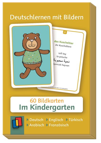 Produktbild: Im Kindergarten - 60 Bildkarten