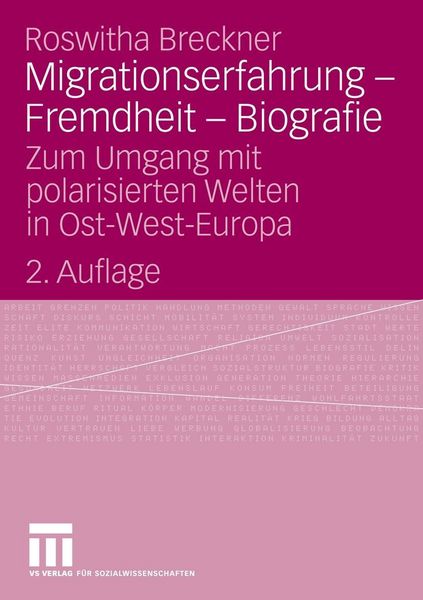 Produktbild: Migrationserfahrung - Fremdheit - Biografie