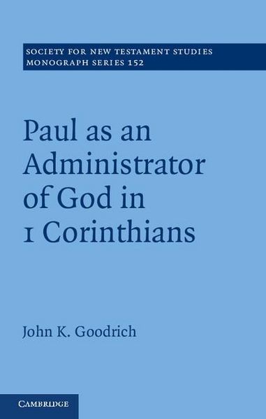 Produktbild: Paul as an Administrator of God in 1 Corinthians