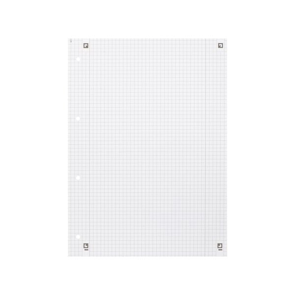 Produktbild: OXFORD Collegeblock A4+ 80 Blatt, kariert mit Rand links und rechts, 90 g/m&sup2;, 4fach gelocht