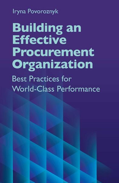 Produktbild: Building an Effective Procurement Organization