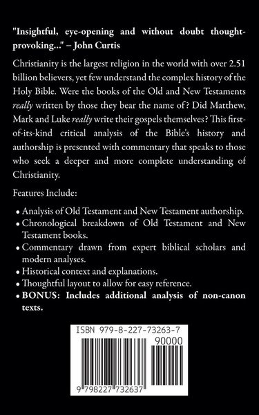Produktbild: Who Really Wrote the Bible?