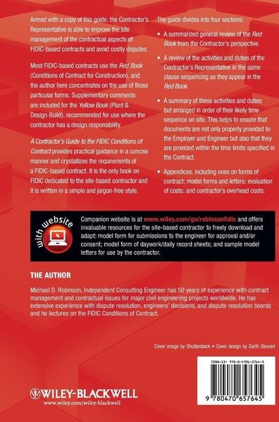 Produktbild: A Contractor's Guide to the FIDIC Conditions of Contract