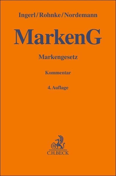 Produktbild: Markengesetz. MarkenG